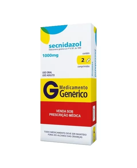 SECNIDAZOL 1000MG 2COMP