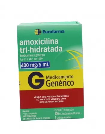 AMOXICILINA 400MG SUSP 100ML