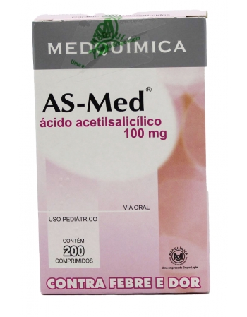 ASMED PED 100MG C/200COMP (32)