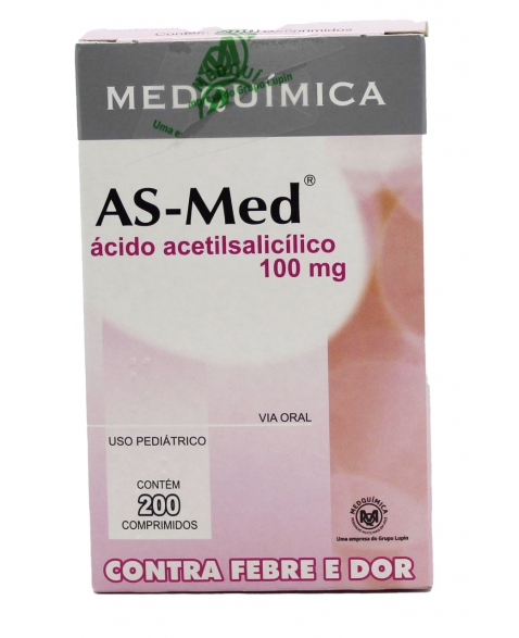 ASMED PED 100MG C/200COMP (32)
