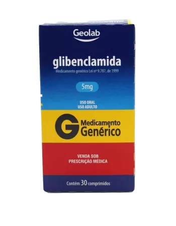 GLIBENCLAMIDA 5MG C/30COMP (60)