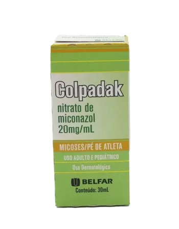 COLPADAK- NITRATO DE MICONAZOL 30ML (100)