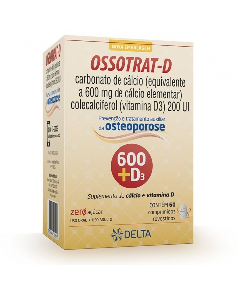OSSOTRAT-D 600MG C/60COMP (45)