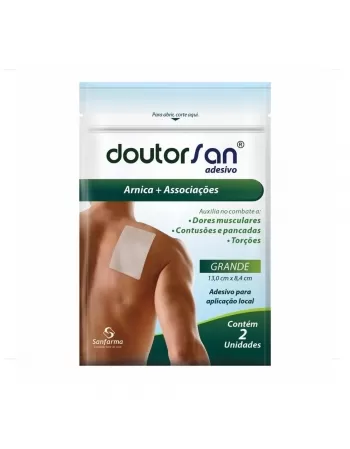 DOUTORSAN-ARNICA ADESIVO GRANDE C/02