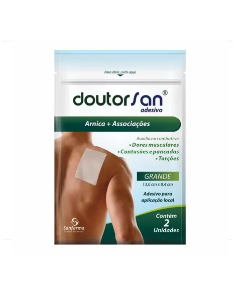 DOUTORSAN-ARNICA ADESIVO GRANDE C/02