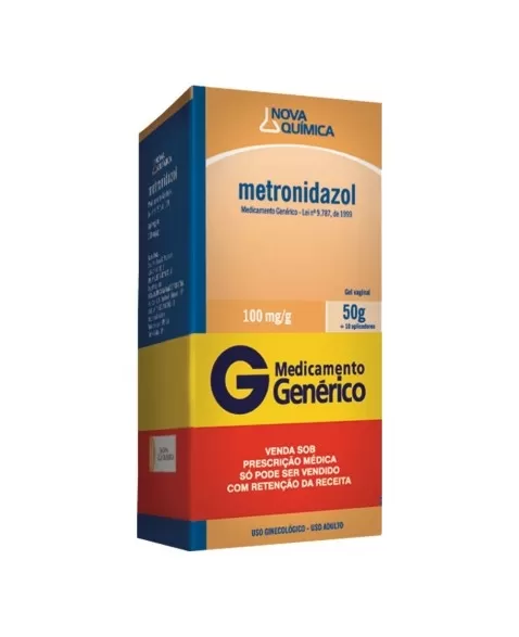 METRONIDAZ 100MG/G GEL VAG 50G 10APL(36)