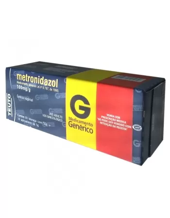 METRONIDAZOL 100MG/G GEL VAG 50G 10AP(25