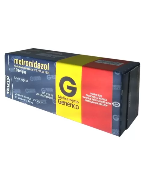 METRONIDAZOL 100MG/G GEL VAG 50G 10AP(25