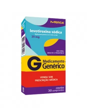 LEVOTIROXINA SODICA 25MCG C/30COMP(132)