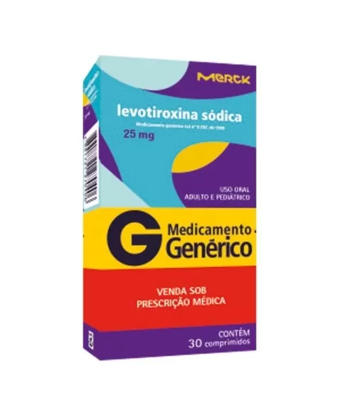 LEVOTIROXINA SODICA 25MCG C/30COMP(132)