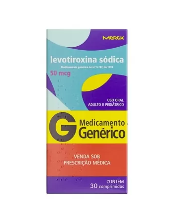 LEVOTIROXINA SODICA 50MCG 30COMP (132)