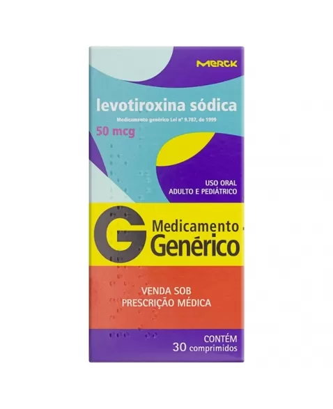 LEVOTIROXINA SODICA 50MCG 30COMP (132)