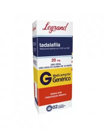 TADALAFILA 20MG 2CP (60) (GEN)