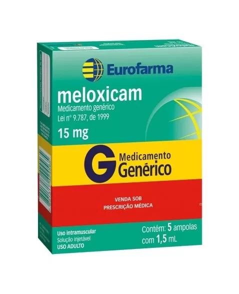 MELOXICAM 15MG C/5AMP 1,5ML