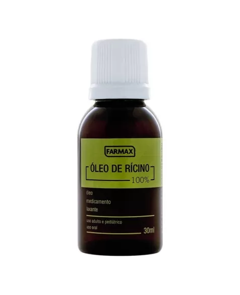 OLEO DE RICINO PURO 30ML(144)