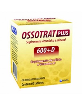 OSSOTRAT PLUS 600MG+D C/60TAB (45)