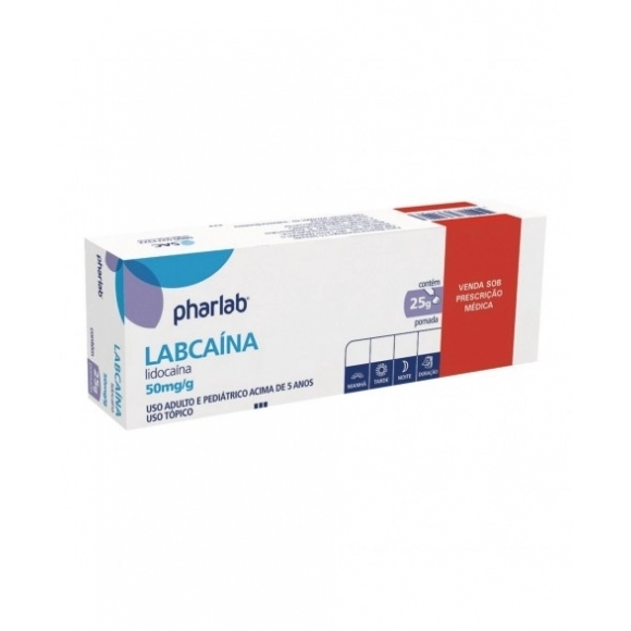 LABCAINA - LIDOCAINA 50MG/G POMADA 25G