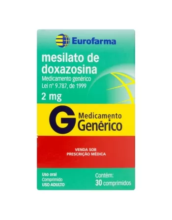 MESILATO DOXAZOSINA 2MG 30COMP