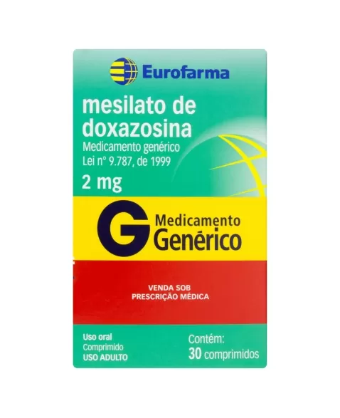 MESILATO DOXAZOSINA 2MG 30COMP