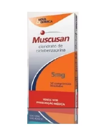 MUSCUSAN-CICLOBENZAPRINA 5MG 30COMP (60)