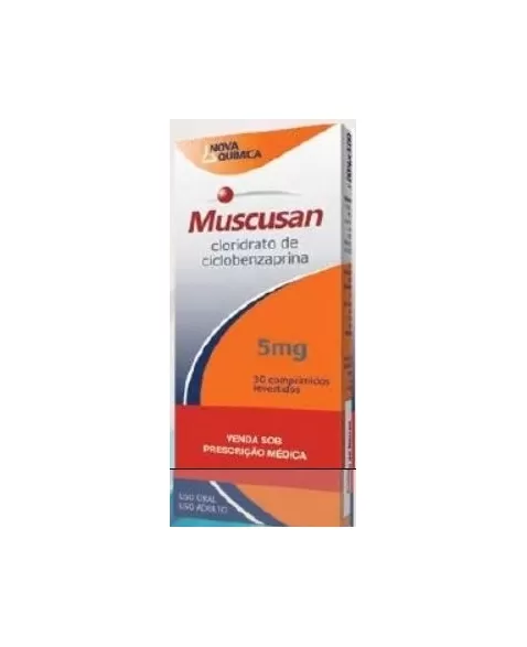 MUSCUSAN-CICLOBENZAPRINA 5MG 30COMP (60)