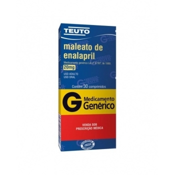 MAL ENALAPRIL 20MG C/30COMP