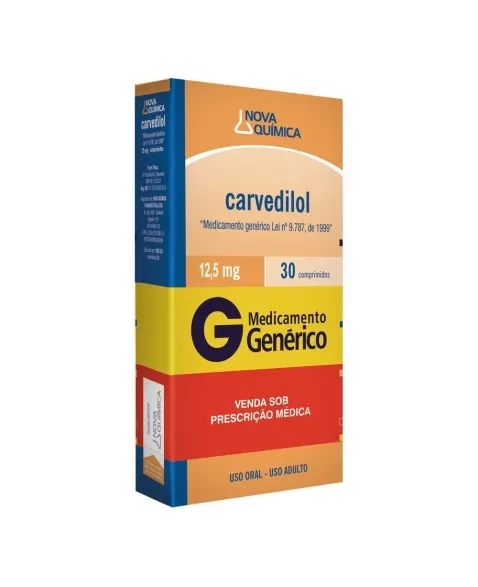 CARVEDILOL 12,5MG 30COMP (48)