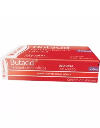 BUTACID 200MG C/20X10COMP (20)