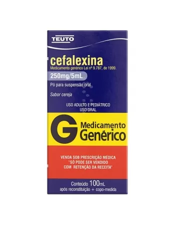 CEFALEXINA SUSP 250MG 100ML (50)