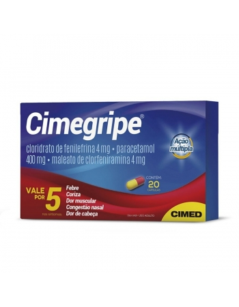 CIMEGRIPE 20 CAPS