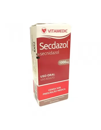 SECDAZOL 1000MG 2COMP (60)