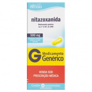 NITAZOXANIDA 500MG 06 CPR REV (70)
