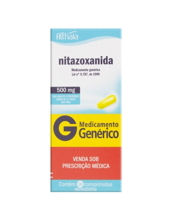 IROSE - NITAZOXANIDA 500MG 06 COMP