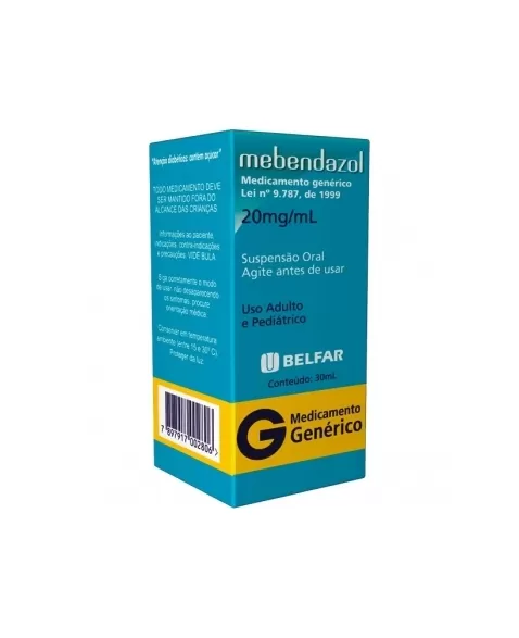 MEBENDAZOL 20MG/ML 30 ML