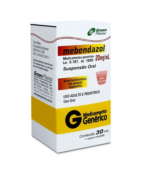 MEBENDAZOL 20MG/ML 30ML (90)