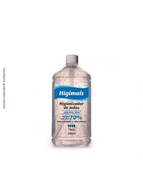 HIGIMAIS GEL P/MAOS 500ML