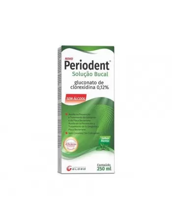 PERIODENT-ENXAGUANTE BUCAL 250ML S/ALCOOL