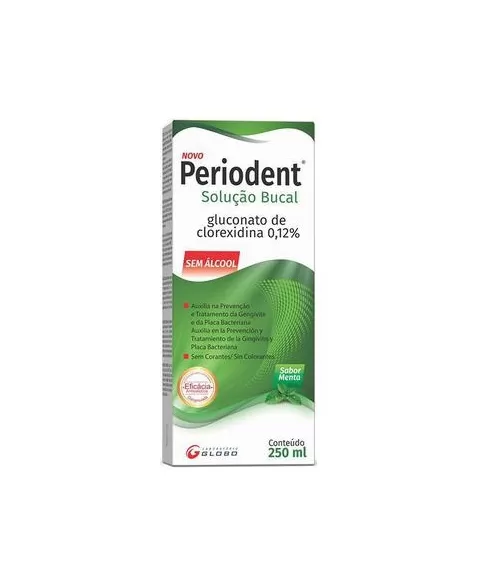 PERIODENT-ENXAGUANTE BUCAL 250ML S/ALCOOL