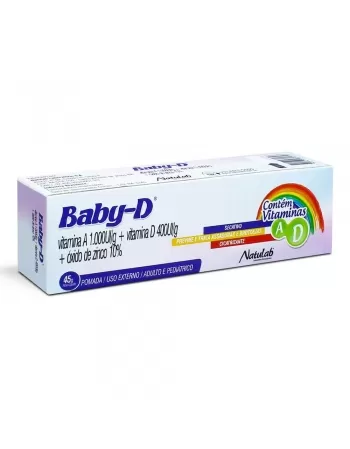 BABY D VIT A+D+ZINCO POM 45G