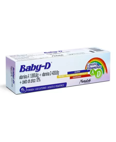 BABY D VIT A+D+ZINCO POM 45G