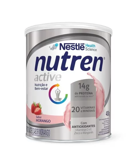 NUTREN ACTIVE MORANGO 400G