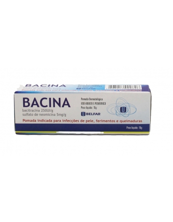 BACINA - BACITRACINA+NEOM POMADA 15G(200)