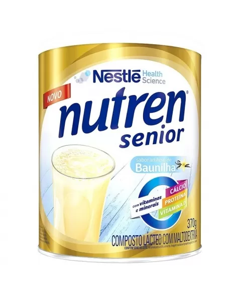 NUTREN SENIOR PO BAUNILHA 370G