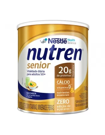 NUTREN SENIOR SEM SABOR 740G