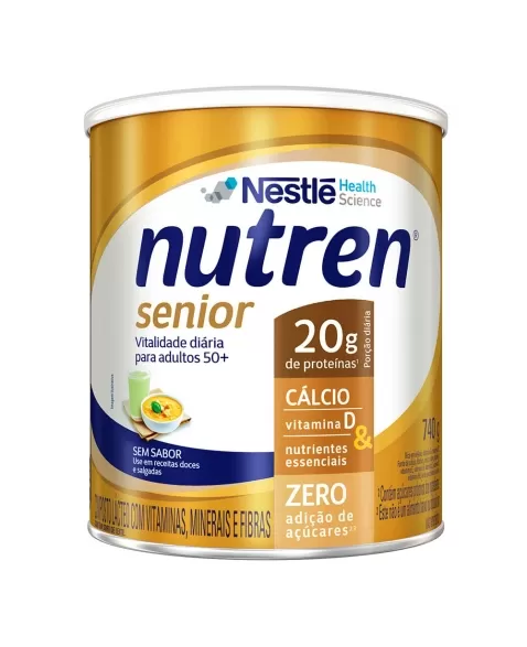 NUTREN SENIOR SEM SABOR 740G