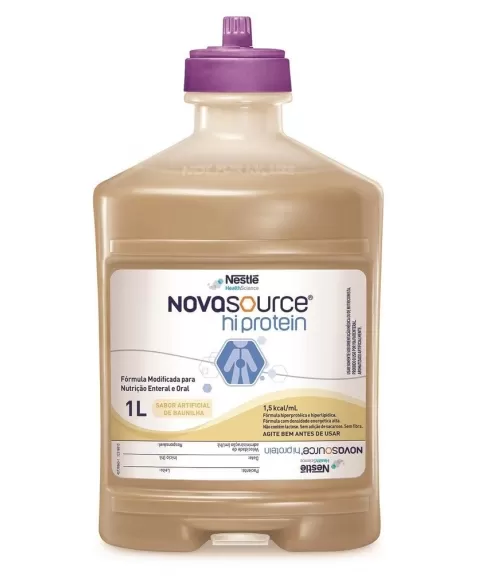 NOVASOURCE HI PROTEIN BAUNILHA 1L S/F