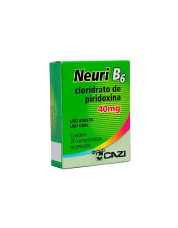 NEURI-B6 40MG C/20COMP (160)