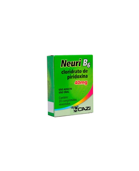 NEURI-B6 40MG C/20COMP (160)