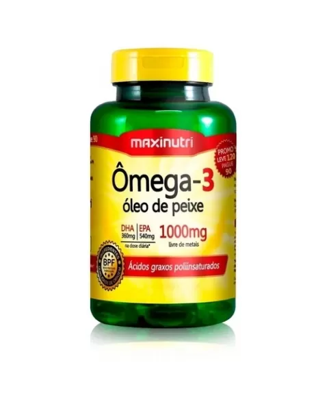 OMEGA 3 -OLEO DE PEIXE 1000MG - 60CAPS