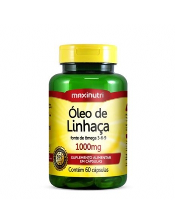 OLEO DE LINHACA 1000MG - 60CAPS